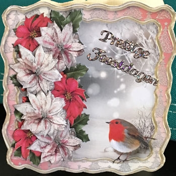 In the Deep Midwinter Wavy Edge Card Mini Kit by Ine Moren