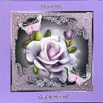 The Purple Rose by Ine Moren