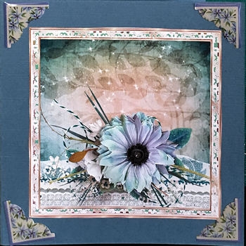 Blue anemone by Ine Moren