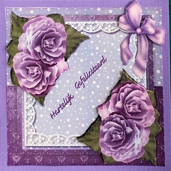 Beautiful Begonias Mini Kit by Ine Moren