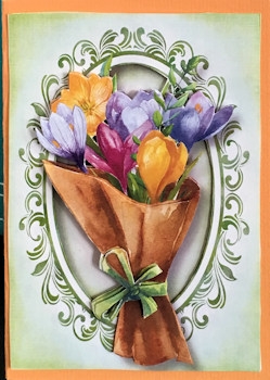 Flowers From My Garden - Spring Bouquet by Ine Moren