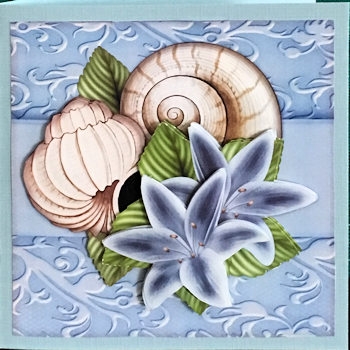 Sea Shells & Lilies Mini Kit by Ine Moren
