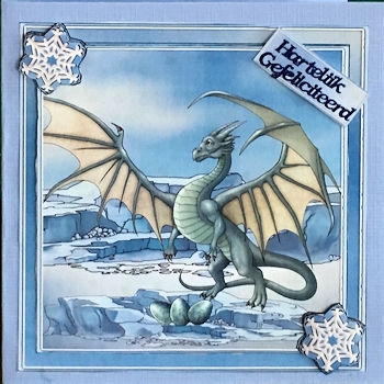 Dragons of Fire, Ice, Crystal & Gold Bumper Kit by Ine Moren