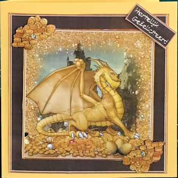 Dragons of Fire, Ice, Crystal & Gold Bumper Kit by Ine Moren