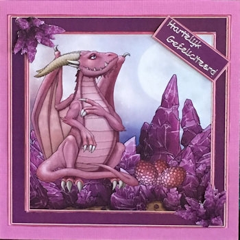 Dragons of Fire, Ice, Crystal & Gold Bumper Kit by Ine Moren