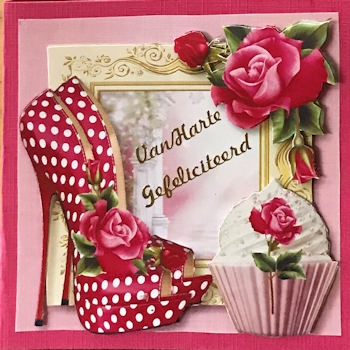 Eccentric Shoes, Cupcake & Roses Bumper Kit by Ine Moren