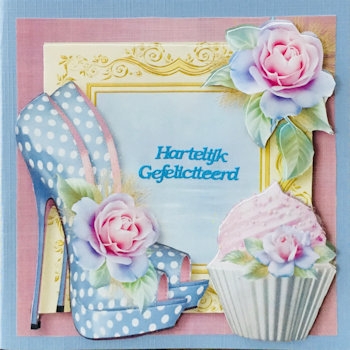 Eccentric Shoes, Cupcake & Roses Bumper Kit by Ine Moren