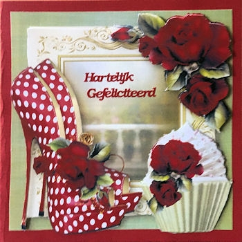 Eccentric Shoes, Cupcake & Roses Bumper Kit by Ine Moren