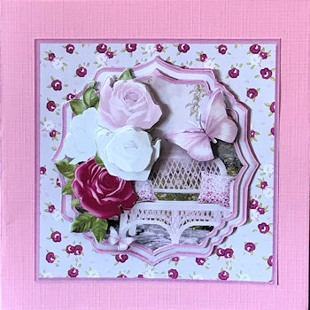 Quiet Garden - Layered Card Mini Kit by Ine Moren