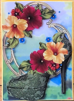 Stunning Shoes 3 Floral Bumper Kit by Ine Moren