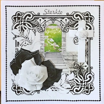 Sympathy Roses by Ine Moren
