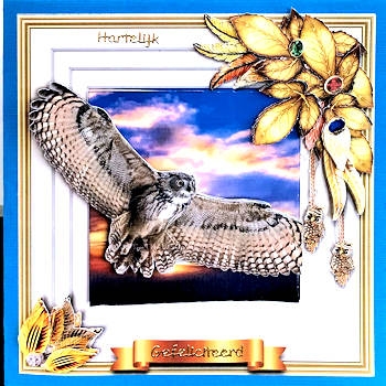 Animals Stepping Out - Owl by Ine Moren