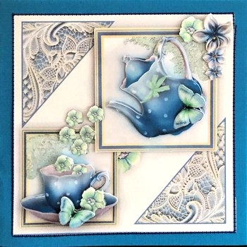 Teapots and Teacups Bumper Kit by Ine Moren