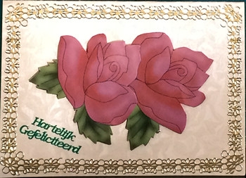 Just Roses 3D Decoupage Sheet by Ine Moren