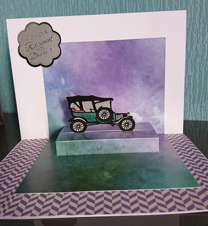 200 Old Car Pop Up Insert by Irene  Bond 