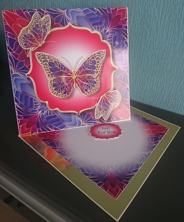 Art Nouveau Butterflies 12 by Irene  Bond 