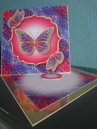Art Nouveau Butterflies 12 by Irene  Bond 