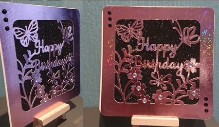 Birthday Butterflies Card by Irene  Bond 
