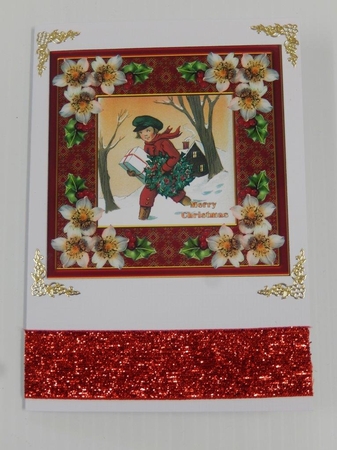 Vintage Children Christmas Toppers 1 by Irene Drieman