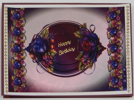 Gorgeous Roses Plaque & Borders Pyramid by Irene Drieman