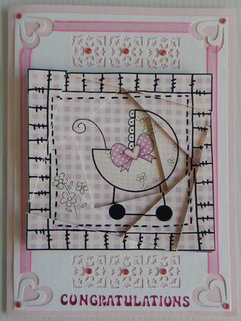 Baby Pram Twisted Spiral Side Stacker by Irene Drieman