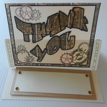 Thank You - Steampunk Cogs by Irene Drieman