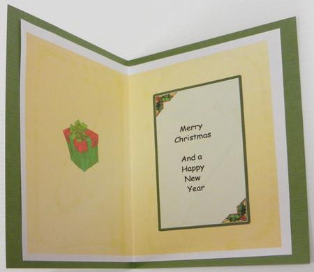 Red and Green Package Is by Irene Drieman