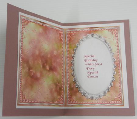 Lace & Pearls Insert by Irene Drieman