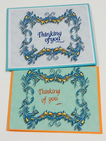 Ormate Card Front by Irene Drieman
