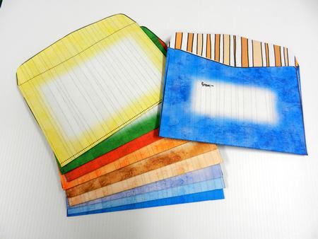 Bumper Value Pack of C6 Envelopes in Men's DIY Colours by Irene Drieman