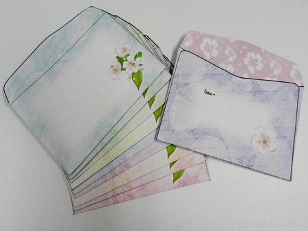 Bumper Value Pack of C6 Apple Blossom Envelopes by Irene Drieman