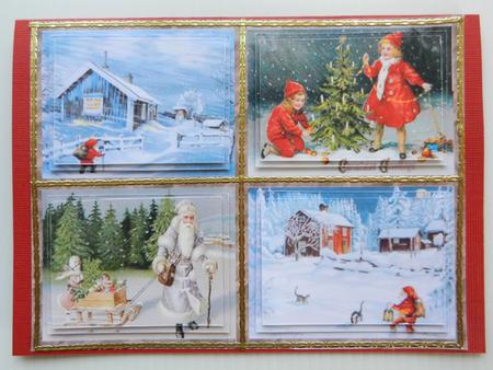 4 Cards in One by Irene Drieman