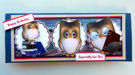 Lovely Wise Owls of Learning by Irene Drieman