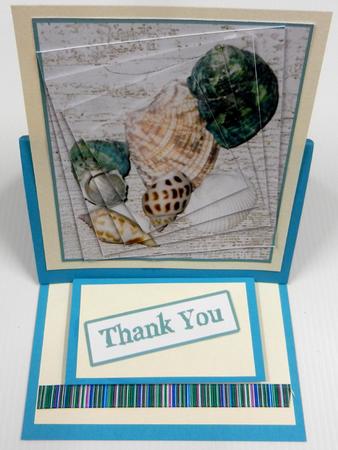 Seashells Twisted Pyramid by Irene Drieman
