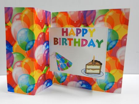 Pop Out Birthday Balloons by Irene Drieman