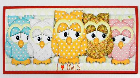 I Love Owls by Irene Drieman
