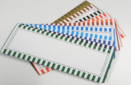 10 Mini Dl (80 x 215mm) Stripes Envelope Kit by Irene Drieman