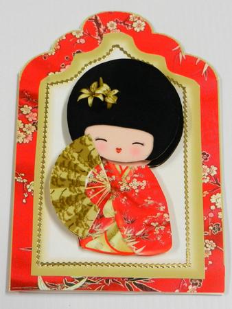 Oriental Doll (7) Mini Kit by Irene Drieman