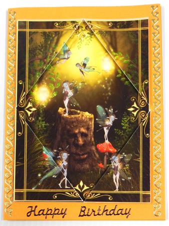 Enchanted Forest Fae - with Corner Pyramage by Irene Drieman
