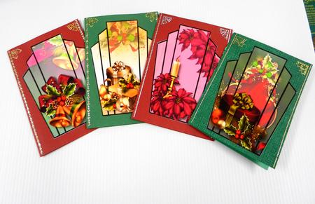 8 A4 Art Deco Christmas Plaques Bumper Kit by Irene Drieman