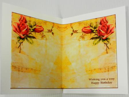 Red Roses Insert 1 by Irene Drieman