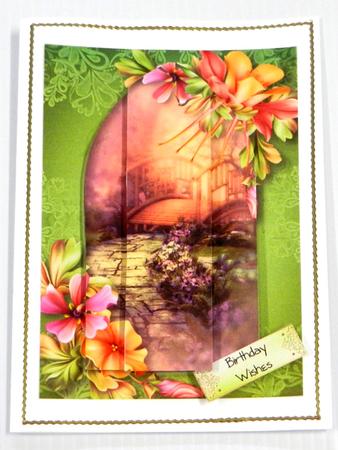 Arched Scene Stacker - Fleur De La Foret by Irene Drieman