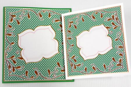 Dgreen Dotty Fancy 6in & 5in Insert Panel Sheet by Irene Drieman