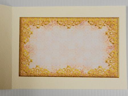 Blank Rectangle Insert with Washed Effect 2 by Irene Drieman