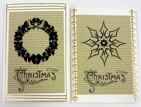 Kraft Paper Christmas Silhouettes 3 by Irene Drieman