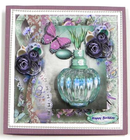 Floral Scent 1 - Shabby Chic Decoupage by Irene Drieman