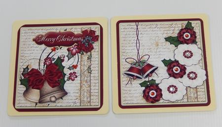 Merry Christmas 2 Card Sheet by Irene Drieman