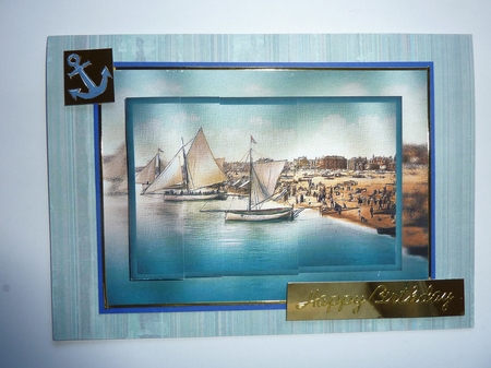 Side Stacker Sailing Ships by Irene Griffiths