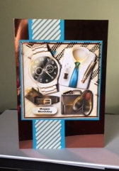 Male Fashion Accessories Card Mini Kit by Irene Griffiths