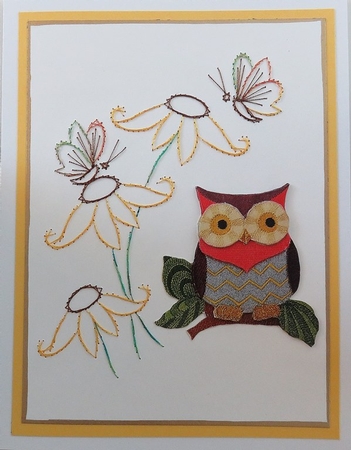 Wise Owl by Irene Jardine